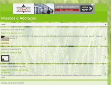 Tablet Screenshot of missoeseadoracao.net
